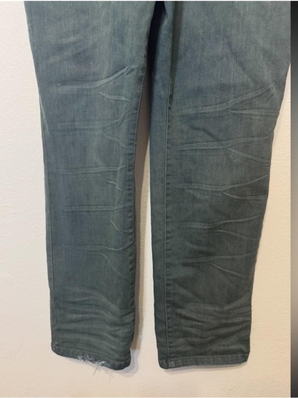 Free People Washed Denim Overall Women Size 30 - Picture 7 of 11